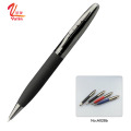 Luxury Gift Promotion Soft Touch Ball Point Pen Heavy Advertising Personalized Metal Pens With Custom Logo